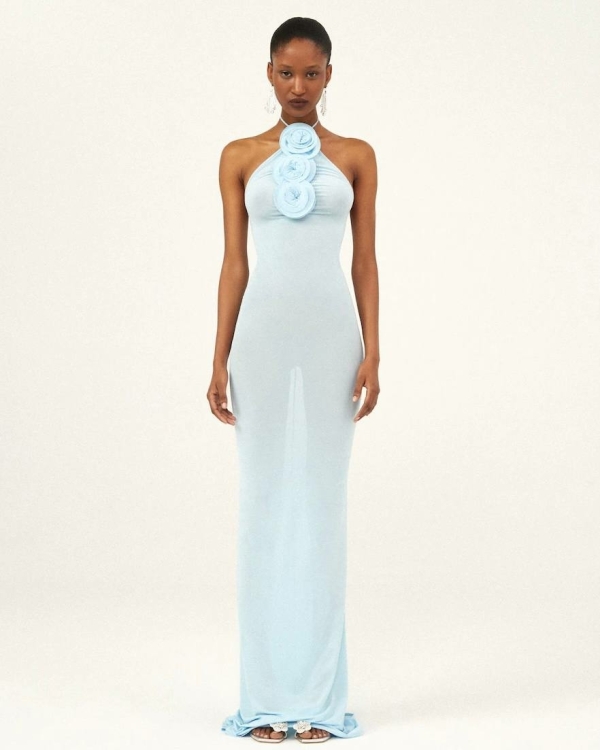 50 оттенков голубого в свадебном платье —