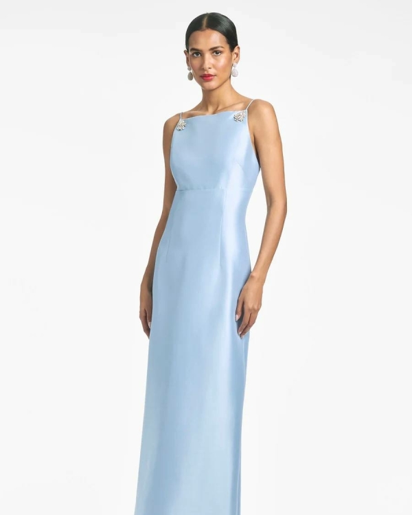 50 оттенков голубого в свадебном платье —