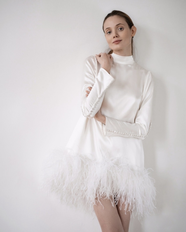 Мини-платья для невест, которые никогда не выйдут