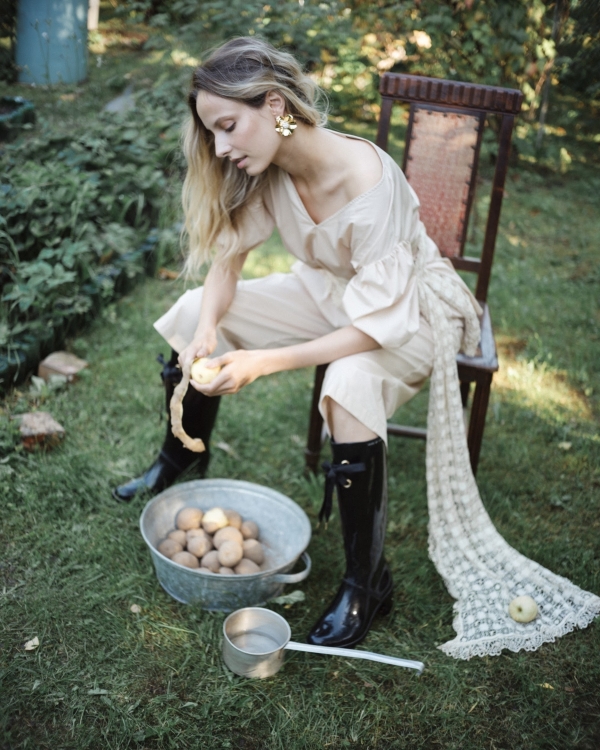 Все на дачу! Съемка-вдохновение для утра невесты