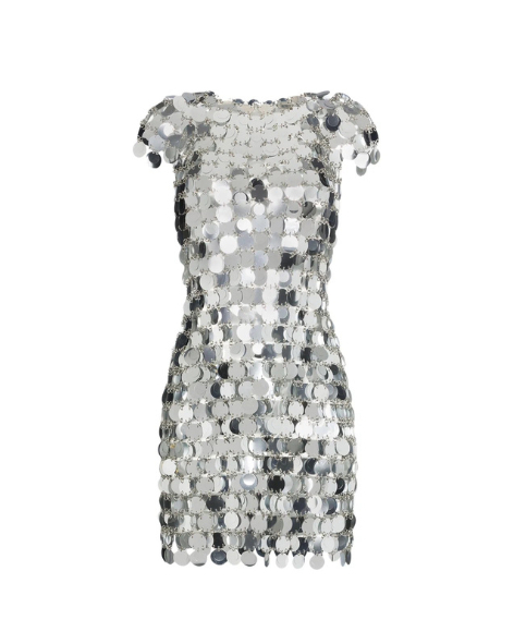 Платья с крупными пайетками — самый красивый вечериночный