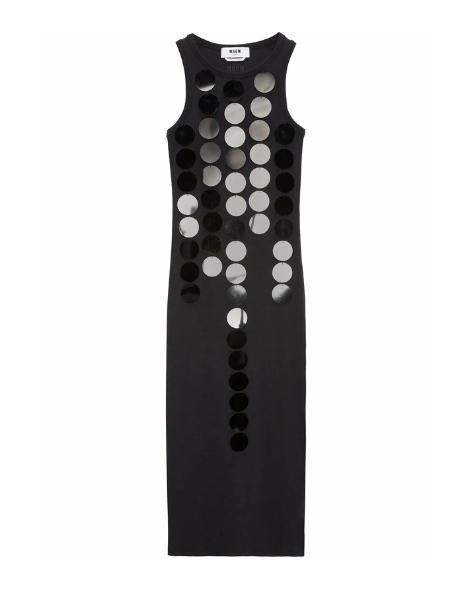 Платья с крупными пайетками — самый красивый вечериночный