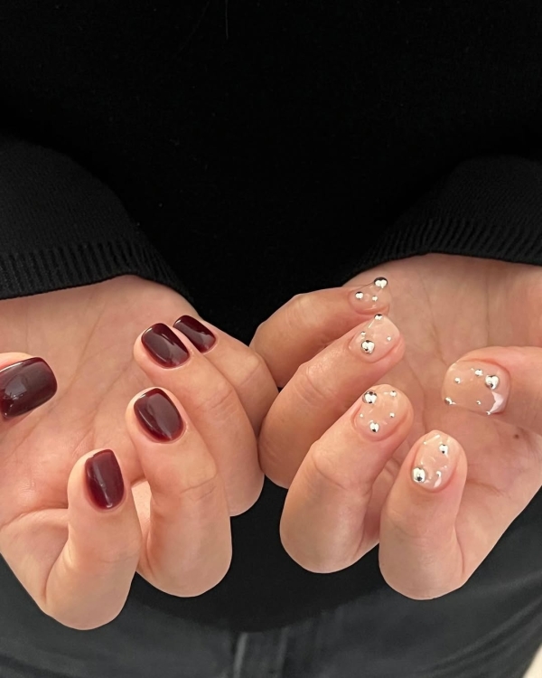 Хром, princess nails и клетчатый. Какой маникюр