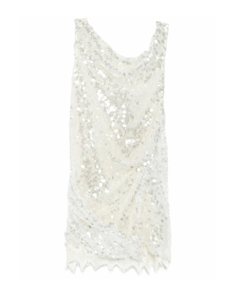 Платья с крупными пайетками — самый красивый вечериночный