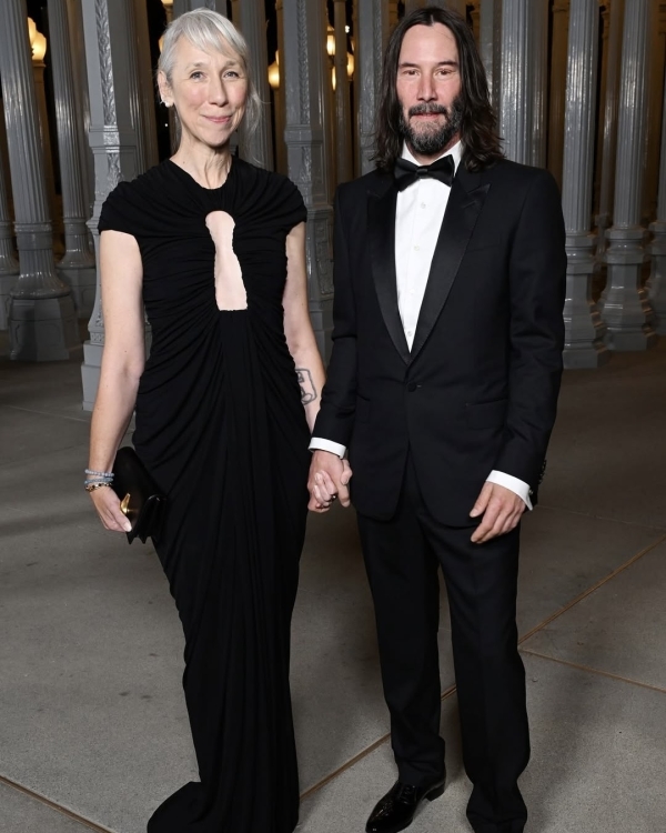 Киану Ривз тайно женился на Александре Грант