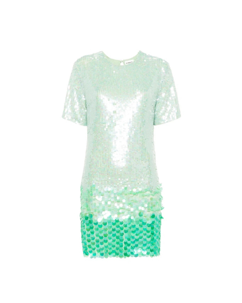 Платья с крупными пайетками — самый красивый вечериночный