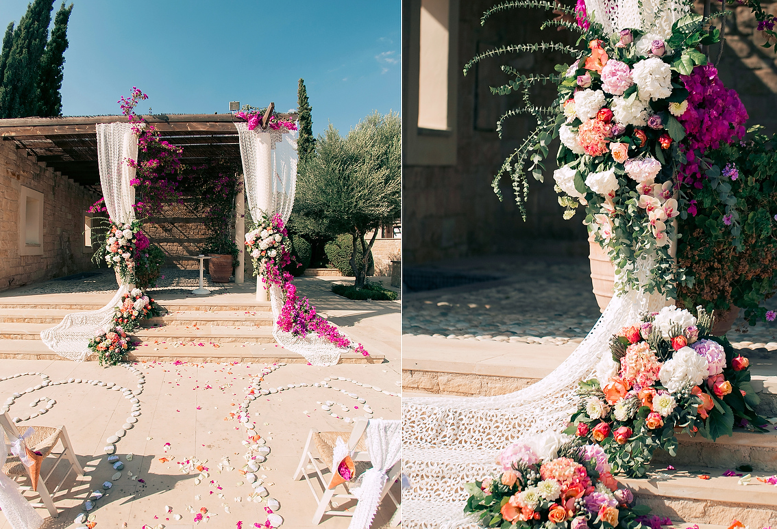 У средиземного моря: свадьба на Кипре